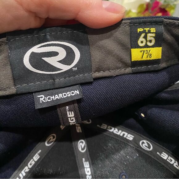 Vintage Richardson Surge Cap Grizzly Bear Sz 7 3/8 - Picture 7 of 15